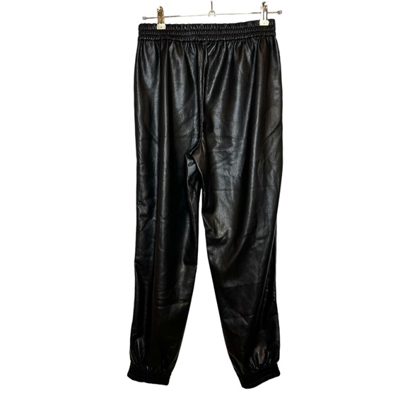 Aritzia BABATON Zedel Faux Leather Pullover Joggers. Size Small - Picture 3 of 9